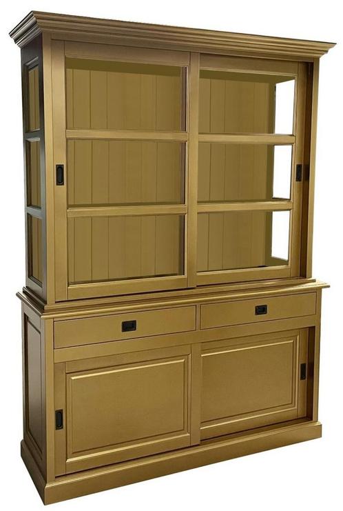 Buffetkast goud Putten 160 x 220cm, Huis en Inrichting, Kasten | Buffetkasten, Ophalen of Verzenden