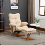 TRUUSK Relaxfauteuil Met Ligfunctie Massagestoel Met Voetenb, Huis en Inrichting, Fauteuils, Verzenden, Nieuw