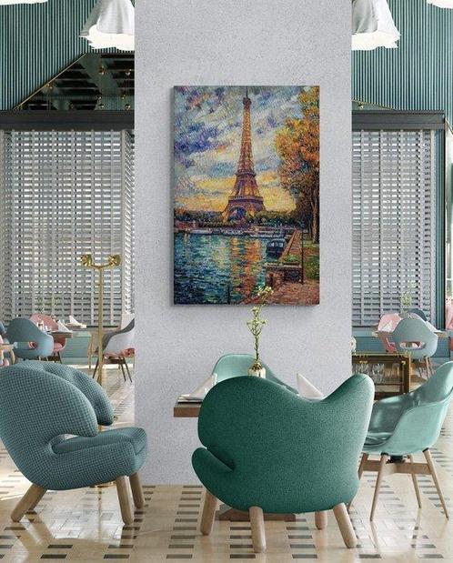 I_KONIQ (1969) - LA TOUR EIFFEL DE LA SEINE- inspirated by, Antiek en Kunst, Curiosa en Brocante