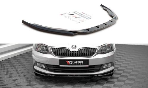 Voorspoiler V.2 Skoda Fabia MK3 Glans Zwart Maxton, Auto-onderdelen, Carrosserie en Plaatwerk, Ophalen of Verzenden