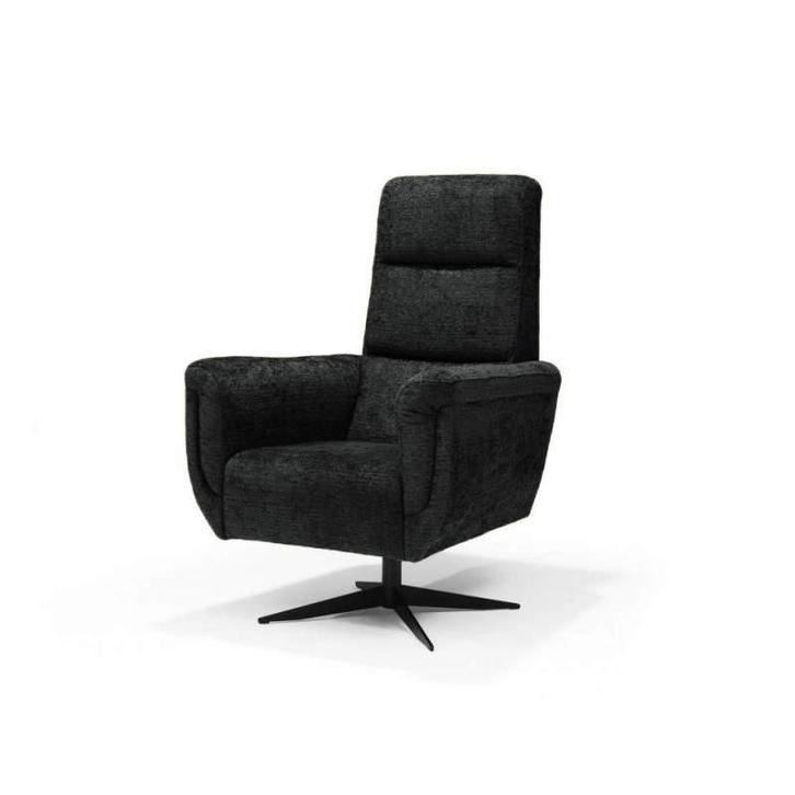 Draaifauteuil Lancaster - fauteuils - Zwart, Huis en Inrichting, Stoelen, Zwart, Nieuw, Stof