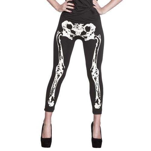 Halloween Legging Skelet, Hobby en Vrije tijd, Feestartikelen, Nieuw, Verzenden