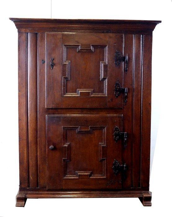 Kast - Spindekast - eikenhout, Antiek en Kunst, Antiek | Overige Antiek