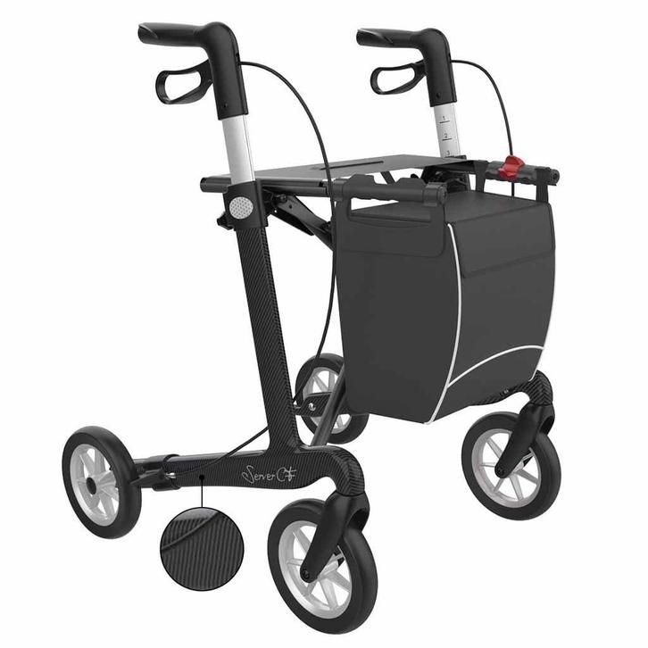 Server CF carbon ultralichtgewicht rollator, Diversen, Braces, Nieuw, Ophalen of Verzenden