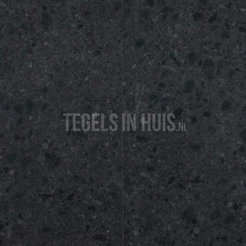 Vloer- en wandtegel g-stone terrazzo antraciet 60x120 r10, Doe-het-zelf en Verbouw, Tegels, Wandtegels, Nieuw, 10 m² of meer, Keramiek