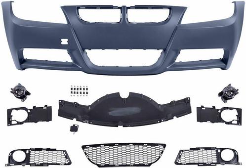 M-Pakket Voorbumper Met Koplampsproeiers BMW E90 E91 B2325, Auto-onderdelen, Carrosserie en Plaatwerk