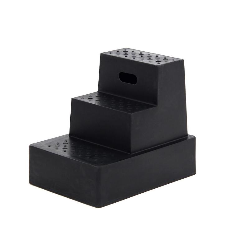 Opstaphulp 3 Treden - Zwart, Dieren en Toebehoren, Paarden en Pony's | Overige Paardenspullen, Nieuw, Verzenden