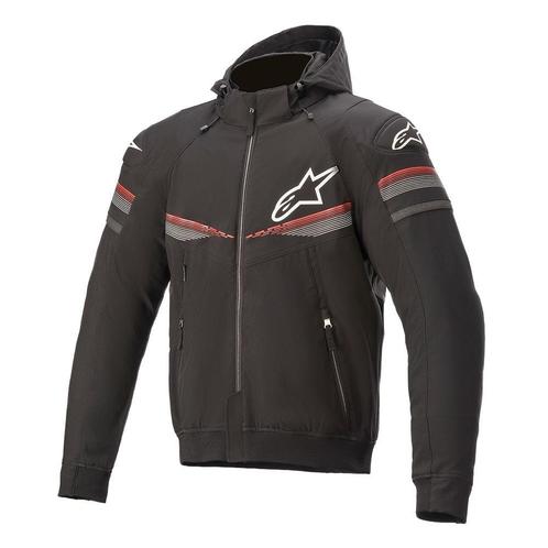 Alpinestars Sektor V2 Tech Jas Zwart Fel Rood, Motoren, Kleding | Motorkleding, Heren, Nieuw met kaartje, Jas | textiel, Verzenden