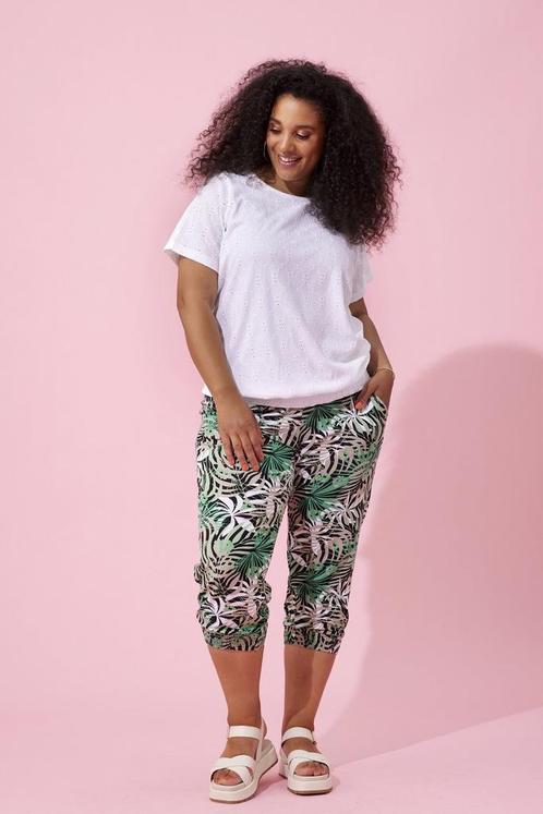 ZHENZI broek Mavis 7/8e pof model Maat:, Kleding | Dames, Broeken en Pantalons, Overige kleuren, Nieuw, Verzenden