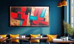 Ksavera - Abstract A1378 - painting on XXL canvas 210cm, Antiek en Kunst, Kunst | Schilderijen | Modern
