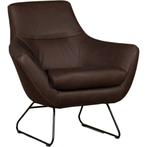Leren fauteuil Fame, Huis en Inrichting, Fauteuils, Nieuw, Ophalen of Verzenden, 75 tot 100 cm, Industrieel, Modern