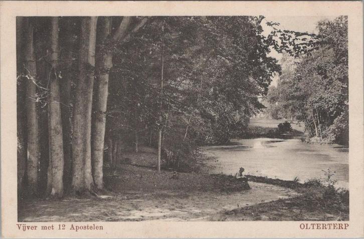 OLTERTERP - Vijver met 12 apostelen, Verzamelen, Ansichtkaarten | Nederland