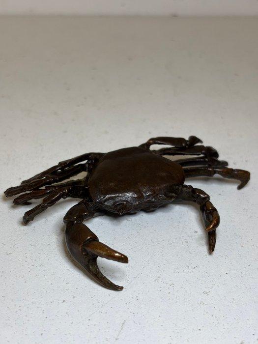 Beeld, Krab - 0 mm - Brons, Antiek en Kunst, Curiosa en Brocante