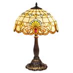 Tiffany tafellamp – Ø 40 × H 57 cm – Klassiek sierpatroon, Verzenden, Nieuw