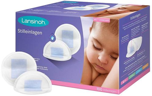 Lansinoh 100 stuks Bluelock Wegwerp Borstcompressen 44286, Kinderen en Baby's, Babyvoeding en Toebehoren, Nieuw, Verzenden