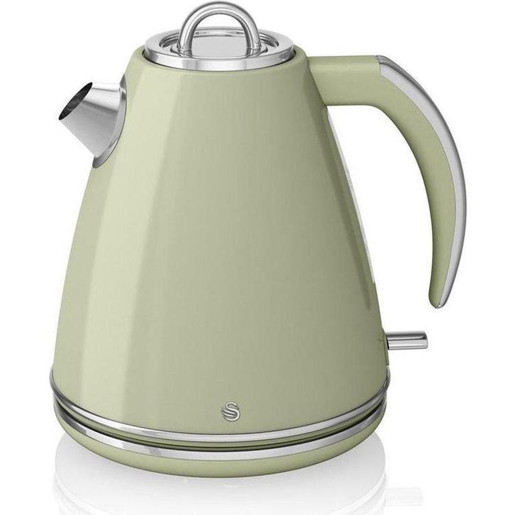 Swan SK19020GN electric kettle 1.5 L Green 3000 W, Huis en Inrichting, Keuken | Keukenbenodigdheden, Verzenden