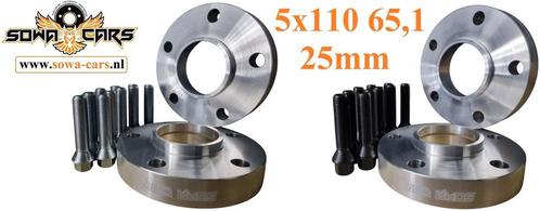 Heb je spacers nodig ? Alfa Opel Saab 5x110 65,1 25MM, Auto diversen, Tuning en Styling, Ophalen of Verzenden