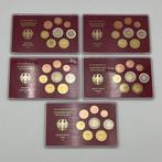 Duitsland. Year Set (BU) 2002/2005 (5 sets) (Zonder, Postzegels en Munten