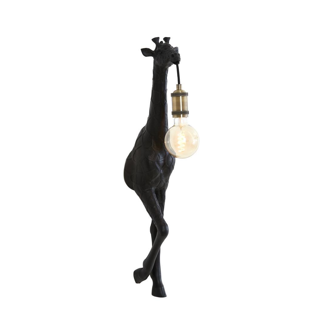 ≥ -10% Light & Living Giraffe Zwart Polystone — Lampen Wandlampen — Marktplaats