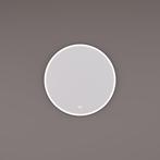 HIPP Design spiegel Rond Mat Zwart LED Baan 80 x 3 cm met, Huis en Inrichting, Woonaccessoires | Spiegels, Ophalen of Verzenden