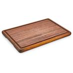 GGM Gastro | (6 stuks) Stheek bord - Iroko hout - 350x250mm, Verzenden