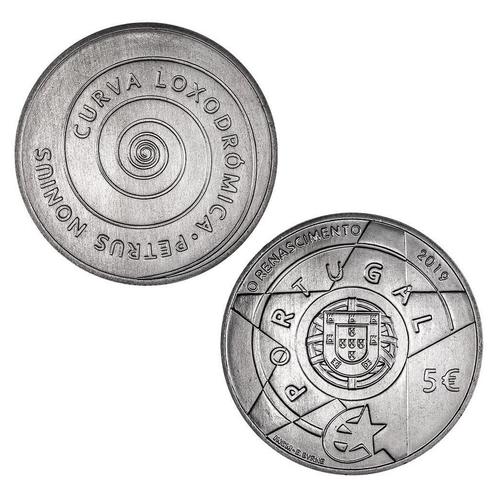Portugal 5 Euro Renaissance 2019, Postzegels en Munten, Munten | Europa | Euromunten, Verzenden