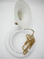 Sousafoon Conn 22K Fiberglas wit short action ventielen uit, Ophalen of Verzenden, Gebruikt