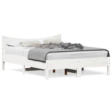 Wit Houten Bedframe 120x190 | Super Koopje! | OP=OP beschikbaar voor biedingen