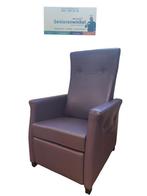 Fitform Sta- Op stoel uitgevoerd in paars leder, goede staat, Huis en Inrichting, Minder dan 75 cm, Leer, Zo goed als nieuw, 50 tot 75 cm