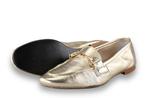 Stefano Lauran Loafers in maat 37 Goud | 10% extra korting, Kleding | Dames, Overige kleuren, Verzenden, Overige typen, Zo goed als nieuw