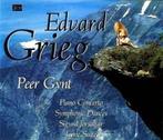 cd - Edvard Grieg - Peer Gynt - Piano Concerto - Symphoni..., Cd's en Dvd's, Verzenden, Zo goed als nieuw