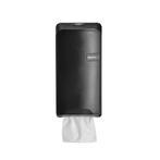 Dispenser Euro Black Quartz bulkpack toiletpapierhouder, Verzenden