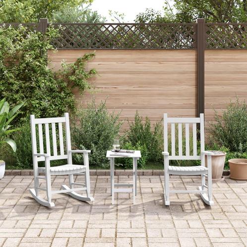 vidaXL Schommelstoelen 2 st voor kinderen massief, Kinderen en Baby's, Speelgoed | Buiten | Speeltoestellen, Nieuw, Verzenden