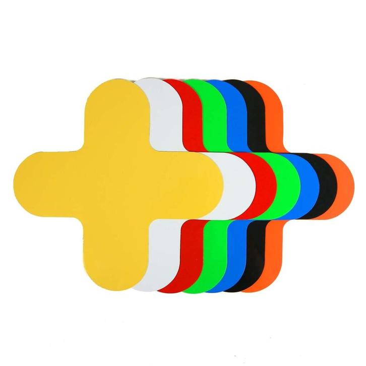 Kruis (X - stuk) voor vloermarkering - Polyvinylchloride, Zakelijke goederen, Kantoor en Winkelinrichting | Magazijn, Stelling en Opslag