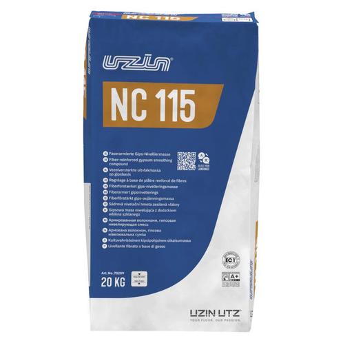 Uzin NC 115 Vezelversterkte gipsegalisatie 20kg | Egaline |, Doe-het-zelf en Verbouw, Verwarming en Radiatoren, Nieuw, Verzenden