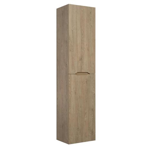 Badkamerkast Cairo 170 cm Kastanje Eiken Kolomkast, Huis en Inrichting, Badkamer | Badkamermeubels, Nieuw, Wastafelkast, Verzenden