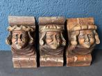 Decoratief ornament (3) - Houtsnijwerk - Frankrijk