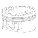 CP Piston & Ring Set for Nissan VR38DETT - Bore (95.5mm) -, Ophalen of Verzenden, Nieuw