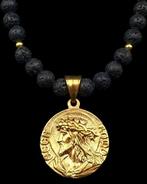 Lavasteen - Ketting - Christus - Symbool van verlossing,
