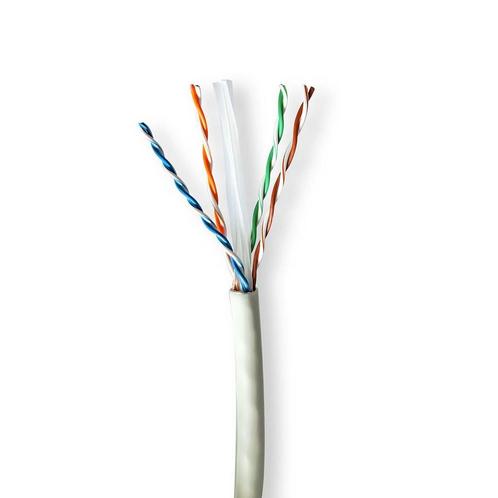 Netwerkkabel CAT6A U/ UTP kabel Koperkern | LSZH | 305 meter, Computers en Software, Pc- en Netwerkkabels, Nieuw, Verzenden