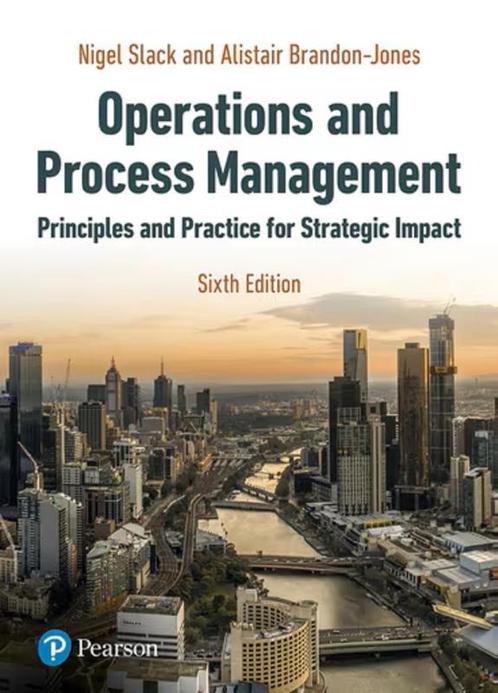 Slack Operations and Process Management 9781292350066, Boeken, Studieboeken en Cursussen, Zo goed als nieuw, Verzenden
