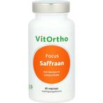 Vitortho Saffraan Focus 60 capsules, Diversen, Verzenden