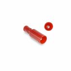 Cimco kabelschoen rondcontrastekker 0,5 - 1mm2 rood 100, Ophalen of Verzenden, Nieuw