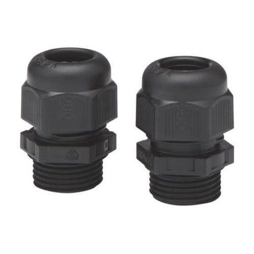 Kopp Wartel &amp; Moer - M20 - IP66 - Zwart - 2 stuks, Doe-het-zelf en Verbouw, Elektra en Kabels, Nieuw, Verzenden