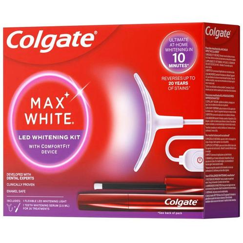 Colgate Max White Led Whitening Kit, Sieraden, Tassen en Uiterlijk, Uiterlijk | Mondverzorging, Nieuw, Verzenden