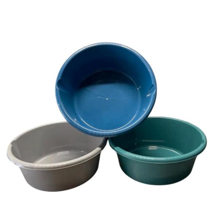 Set 3 Stuks - Afwasbak  - 7 Liter - 3 Kleuren - Ø 32 cm H, Huis en Inrichting, Stoelen, Ophalen of Verzenden