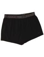 NIKE Womens Dri Fit Graphic Sport Shorts UK 18 XL  Black, Verzenden, Nieuw