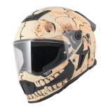 Bogotto Rapto Skull Beige Helm, Verzenden, Nieuw met kaartje, Integraalhelm, Overige merken