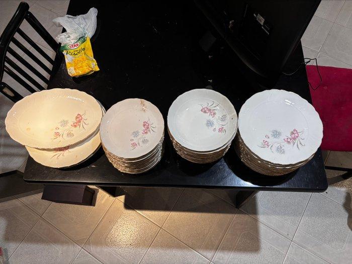 Tognana - Theeservies (12) - Porselein - Serviessets en, Antiek en Kunst, Antiek | Meubels | Tafels