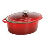 Braadpan gietijzer - ovaal - 4 liter - 27x21cm, Verzenden, Nieuw in verpakking
